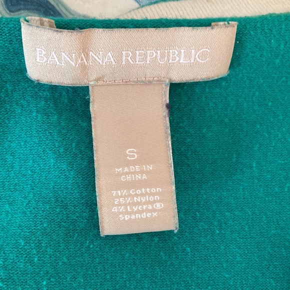 EUC Banana Republic Short-Sleeved Emerald Green Cardigan - Picture 2 of 5